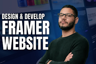 design and develop your framer website