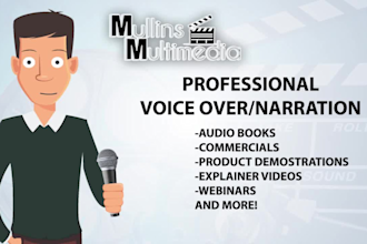 narrate or voice script southern american
