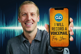 record a professional voicemail greeting for your business