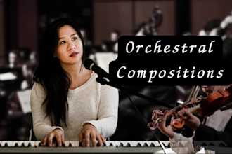compose atmospheric, cinematic background music for you