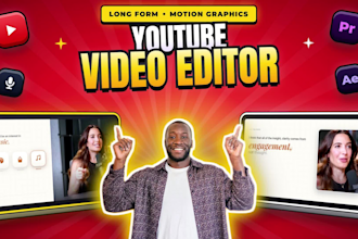 be your long form video editor with motion graphics