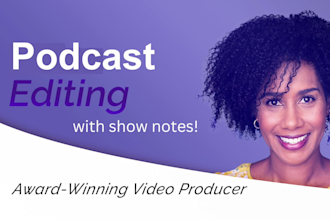 edit your audio or video podcast