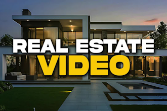 create real estate reels with trendy transitions and effects