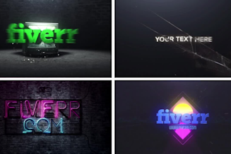 do any of the intros shown in preview with your logo or text