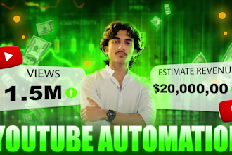 create, monetize, faceless youtube automation for cash cow videos