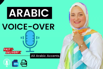 record female arabic voice over, female arabic voiceover, arabic voice over