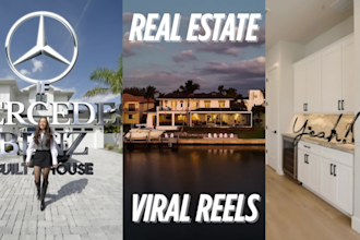 edit trendy video premium real estate instagram reel special effects transitions