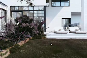 design your landscape, garden, backyard, terrace and 3d realistic rendering