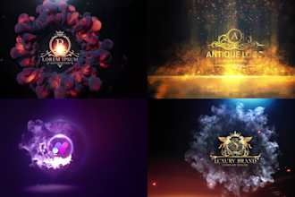 create amazing logo animation video in 24 hours