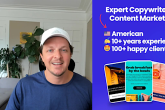 write expert landing page copy for conversions fast