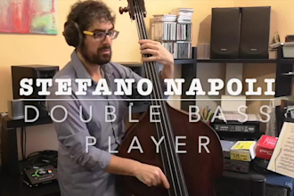 be your double bass player for your songs