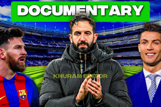 create mini sports documentaries videos for your faceless youtube channel
