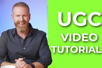 create a ugc style demonstration video about your website