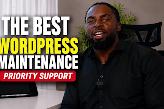 provide wordpress website maintenance and fix issues