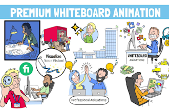 make doodle whiteboard animation explainer video