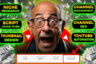 create faceless youtube channel and edit cashcow videos for passive income