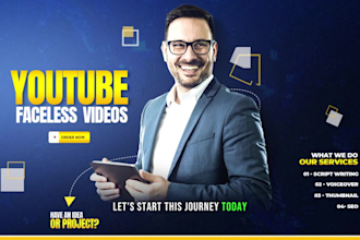 create excellent faceless youtube videos