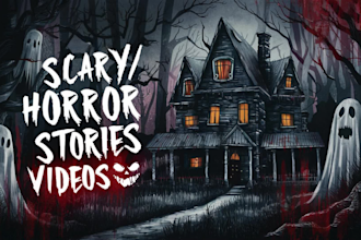 create scary story videos with youtube channel setup