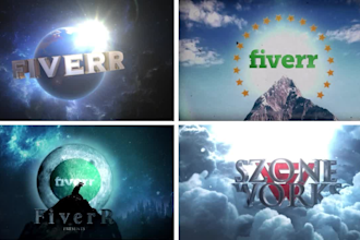 do any of the intros shown in preview with your logo or text
