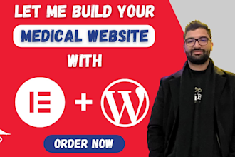 design a medical and healthcare website