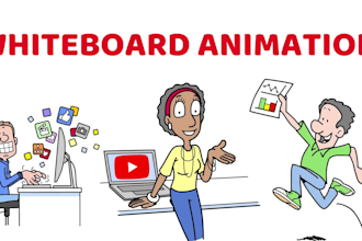 create a whiteboard animation explainer or doodle video