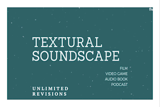produce a minimalistic, atmospheric soundscape