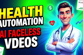 create faceless health videos and shorts for youtube automation