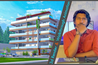 do 3d modeling, rendering, and walkthrough animation
