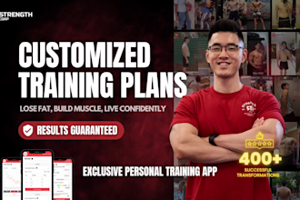 be your online personal trainer and fitness coach