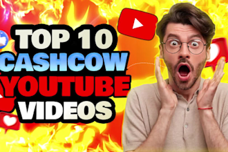 make youtube top 10 faceless cash cow videos