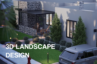 design backyard and front yard landscape