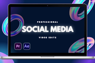 do professional trendy social media, youtube , tiktok and video ads editing