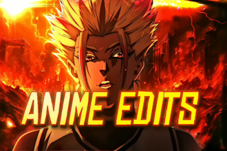 create high quality tiktok anime edits