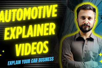 create a 2d animated explainer video for automotive businesses