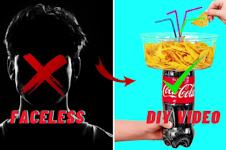 create faceless DIY life hacks videos for youtube