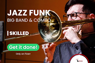 be your jazz trombone session musician