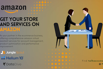 be your expert shopify and amazon fba virtual assistant