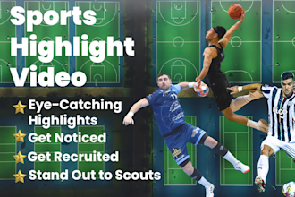 edit your sports highlight video to attract attention from coaches and scouts