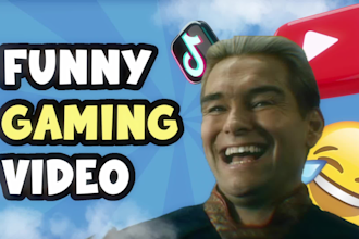 edit funny gaming videos with meme and subtitles