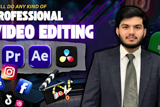 edit cinematic youtube videos, instagram reels, and corporate content