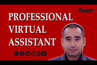 provide marketing research and social media management as your virtual assistant
