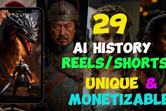 create viral ai history videos for youtube shorts, instagram reels, and tiktok