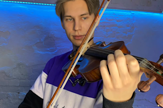 record professional violin part for your project