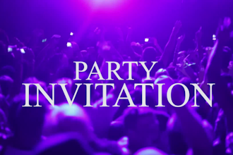 do event promo, festival video, music night invitation
