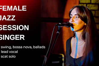 be your female jazz swing blues latin neo soul singer