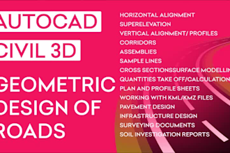 design roads with autocad civil 3d