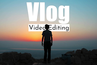 do vlog and travel video editing