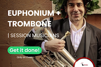 record pro euphonium and trombone tracks