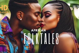 craft captivating african folktales for your youtube, tiktok and instagram