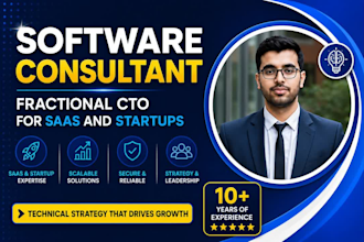 provide you technical consultation for your startup or saas